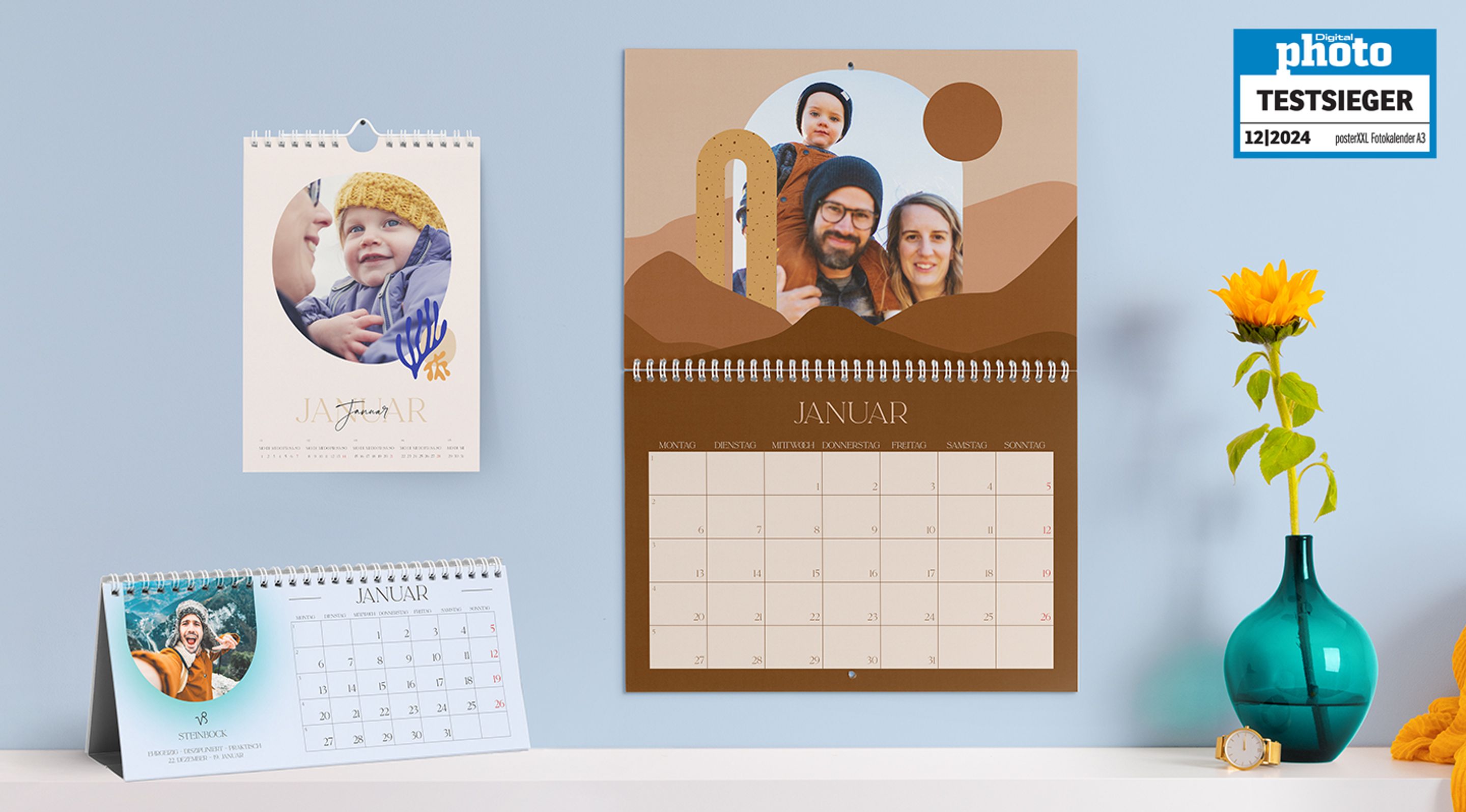 Fotokalender 2023 erstellen » Schnell und simpel gestalten | Albelli