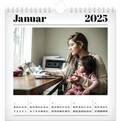 Fotokalender Quadratisch Quadratischer Kalender Albelli