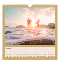 Fotokalender Quadratisch Quadratischer Kalender Albelli