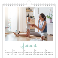 Fotokalender Quadratisch Quadratischer Kalender Albelli
