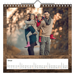 Fotokalender Quadratisch Quadratischer Kalender Albelli