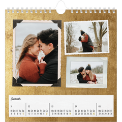 Fotokalender Quadratisch Quadratischer Kalender Albelli