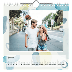 Fotokalender Quadratisch Quadratischer Kalender Albelli