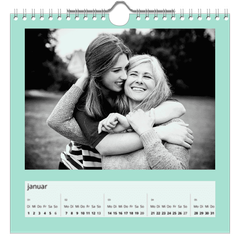 Fotokalender Quadratisch Quadratischer Kalender Albelli
