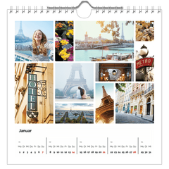 Fotokalender Quadratisch Quadratischer Kalender Albelli