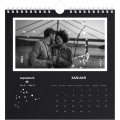 Fotokalender Quadratisch Quadratischer Kalender Albelli