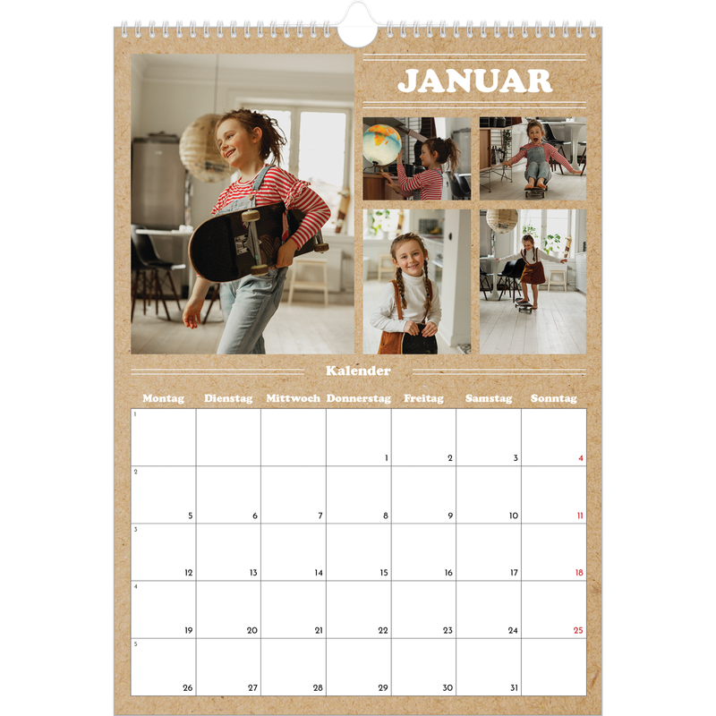 Magazinstil  Fotokalender A3