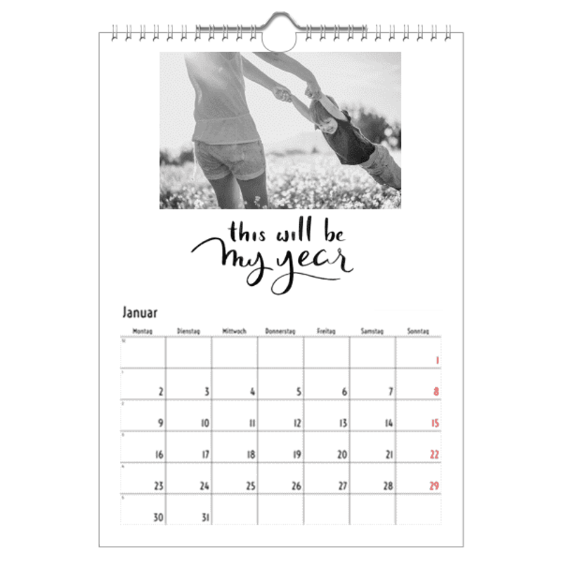 Zitate Fotokalender A4