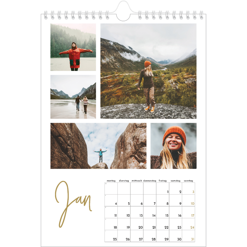 Handgeschrieben | Fotokalender A4